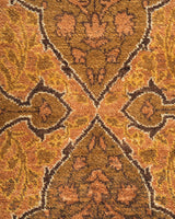One-of-a-Kind Imported Hand-knotted Area Rug  - Yellow, 5' 10" x 6' 2" - Modern Rug Importers