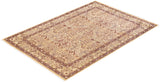 One-of-a-Kind Imported Hand-knotted Area Rug  - Yellow,  6' 2" x 8' 10" - Modern Rug Importers