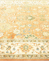 One-of-a-Kind Imported Hand-knotted Area Rug  - Yellow,  6' 2" x 9' 6" - Modern Rug Importers
