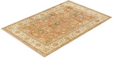 One-of-a-Kind Imported Hand-knotted Area Rug  - Yellow,  6' 2" x 9' 6" - Modern Rug Importers