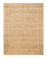 One-of-a-Kind Imported Hand-knotted Area Rug  - Yellow, 7' 10" x 10' 2" - Modern Rug Importers