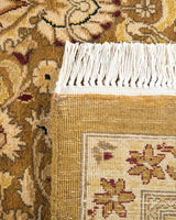 One-of-a-Kind Imported Hand-knotted Area Rug  - Yellow,  7' 10" x 10' 4" - Modern Rug Importers