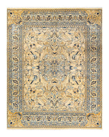 One-of-a-Kind Imported Hand-knotted Area Rug  - Yellow, 8' 0" x 10' 1" - Modern Rug Importers