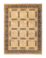 One-of-a-Kind Imported Hand-knotted Area Rug  - Yellow, 8' 0" x 10' 7" - Modern Rug Importers