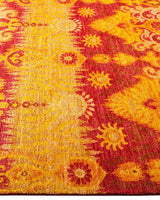 One-of-a-Kind Imported Hand-knotted Area Rug  - Yellow, 8' 1" x 10' 2" - Modern Rug Importers