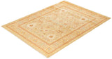 One-of-a-Kind Imported Hand-knotted Area Rug  - Yellow,  8' 1" x 10' 7" - Modern Rug Importers