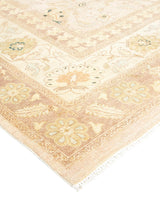 One-of-a-Kind Imported Hand-knotted Area Rug  - Yellow,  8' 1" x 9' 6" - Modern Rug Importers