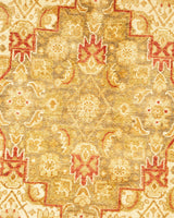 One-of-a-Kind Imported Hand-knotted Area Rug  - Yellow, 8' 1" x 9' 9" - Modern Rug Importers
