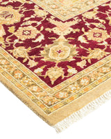 One-of-a-Kind Imported Hand-knotted Area Rug  - Yellow, 8' 2" x 10' 1" - Modern Rug Importers