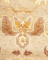 One-of-a-Kind Imported Hand-knotted Area Rug  - Yellow, 8' 2" x 10' 5" - Modern Rug Importers