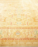 One-of-a-Kind Imported Hand-knotted Area Rug  - Yellow, 9' 0" x 11' 10" - Modern Rug Importers