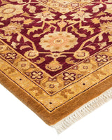 One-of-a-Kind Imported Hand-knotted Area Rug  - Yellow, 9' 0" x 14' 10" - Modern Rug Importers