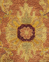 One-of-a-Kind Imported Hand-knotted Area Rug  - Yellow, 9' 1" x 12' 3" - Modern Rug Importers