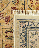 One-of-a-Kind Imported Hand-Knotted Area Rug  - Yellow, 9' 1" x 12' 5" - Modern Rug Importers