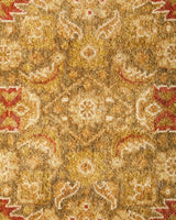 One-of-a-Kind Imported Hand-knotted Area Rug  - Yellow, 9' 2" x 11' 9" - Modern Rug Importers