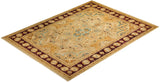 One-of-a-Kind Imported Hand-knotted Area Rug  - Yellow, 9' 2" x 12' 3" - Modern Rug Importers