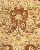 One-of-a-Kind Imported Hand-knotted Area Rug  - Yellow,  9' 3" x 11' 10" - Modern Rug Importers