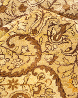 One-of-a-Kind Imported Hand-knotted Area Rug  - Yellow,  9' 3" x 11' 10" - Modern Rug Importers