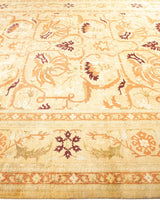 One-of-a-Kind Imported Hand-knotted Area Rug  - Yellow, 9' 3" x 11' 8" - Modern Rug Importers