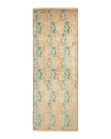 One-of-a-Kind Imported Hand-knotted Runner Rug  - Brown, 2' 8" x 7' 4" - Modern Rug Importers
