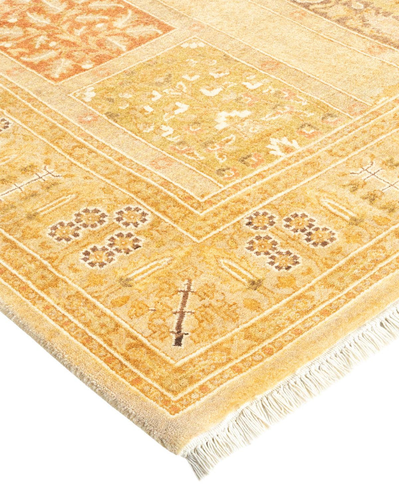 One-of-a-Kind Imported Hand-knotted Runner Rug  - Ivory, 3' 0" x 20' 3" - Modern Rug Importers