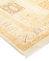 One-of-a-Kind Imported Hand-knotted Runner Rug  - Ivory, 3' 1" x 10' 3" - Modern Rug Importers