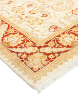 One-of-a-Kind Imported Hand-knotted Runner Rug  - Ivory, 3' 1" x 10' 5" - Modern Rug Importers