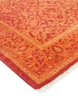One-of-a-Kind Imported Hand-knotted Runner Rug  - Orange, 2' 7" x 13' 2" - Modern Rug Importers