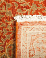 One-of-a-Kind Imported Hand-knotted Runner Rug  - Orange, 2' 7" x 15' 8" - Modern Rug Importers