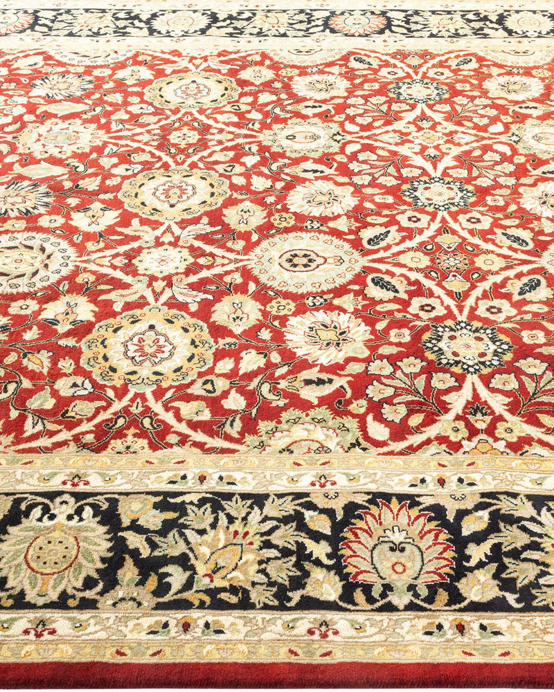 One-of-a-Kind Imported Hand-knotted Runner Rug  - Red, 6' 3" x 11' 6" - Modern Rug Importers