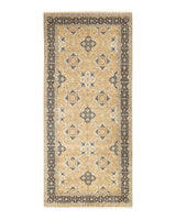 One-of-a-Kind Imported Hand-knotted Runner Rug  - Yellow, 6' 1" x 13' 5" - Modern Rug Importers