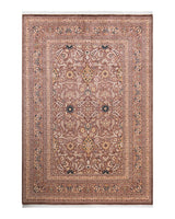 One-of-a-Kind Imported Handmade Area Rug  - Brown, 6' 3" x 9' 2" - Modern Rug Importers