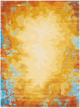 Nourison Prismatic PRS29 Gold/Multicolor Colorful Indoor Rug