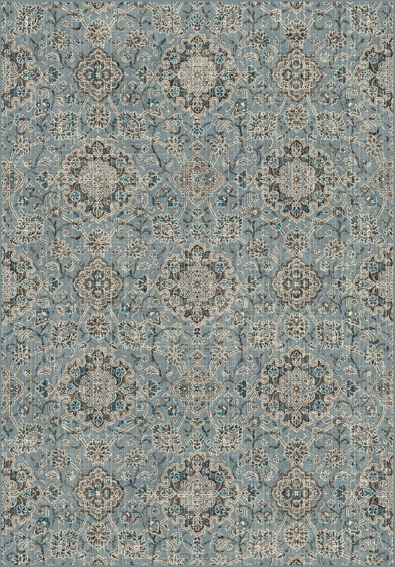 REGAL 89665-4929 BLUE/TAUPE - Modern Rug Importers