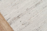 Richmond Ivory Collins Hand Woven Solid Area Rug - Modern Rug Importers