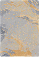 Nourison Prismatic PRS28 Grey/Gold Modern Indoor Rug