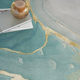 Nourison Prismatic PRS27 Grey/Seafoam Colorful Indoor Rug