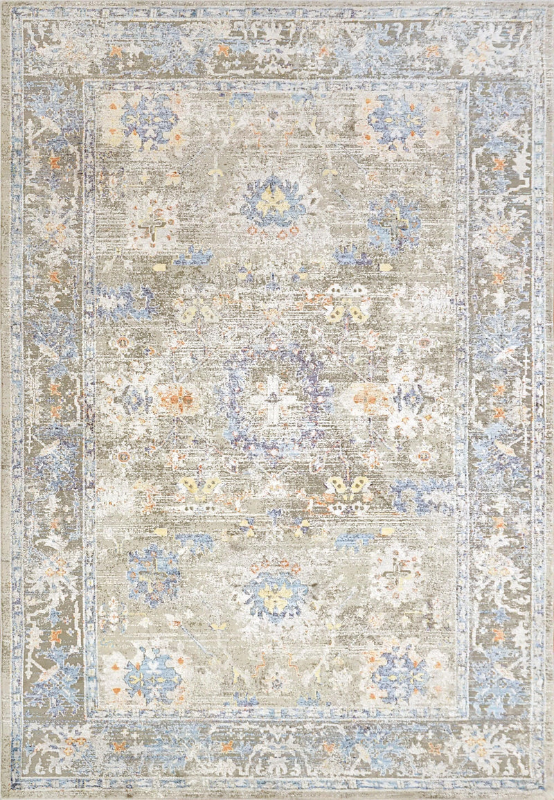 VALLEY 7981-975 GREY/GOLD/BLUE - Modern Rug Importers
