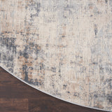Nourison Rustic Textures RUS01 Grey/Beige Painterly Indoor Rug
