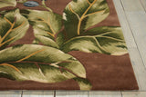 Nourison Tropics TS02 Khaki Floral Indoor Rug
