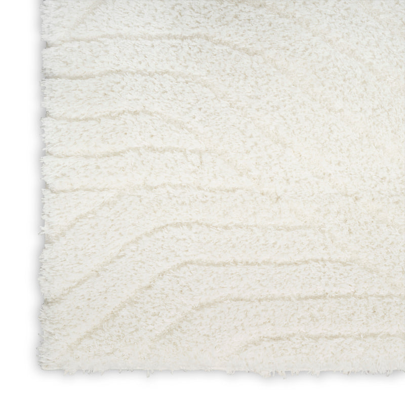 Calvin Klein SFC01 Surfaces Ivory Shag Indoor Rug