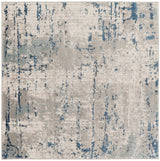 Nourison Quarry QUA01 Ivory Grey Blue Modern Indoor Rug