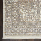 Nourison Lustrous Weave LUW02 Ivory Beige Floral Indoor Rug